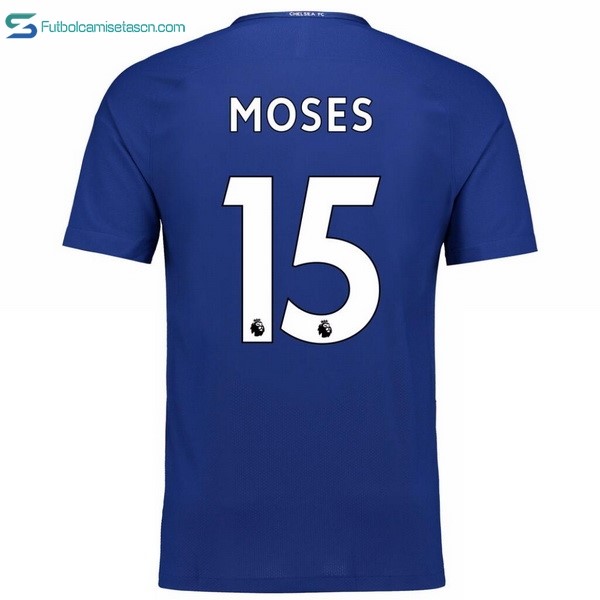 Camiseta Chelsea 1ª Moses 2017/18